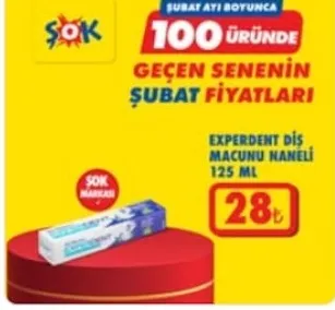 Experdent Diş Macunu Naneli 125 Ml