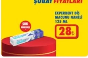 Experdent Diş Macunu Naneli 125 Ml