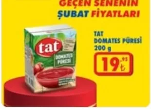 Tat Domates Püresi 200 G