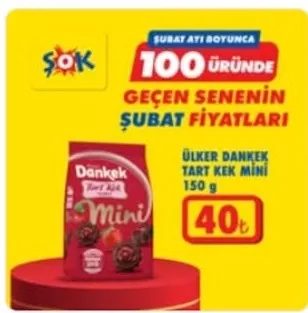 Ülker Dankek Tart Kek Mini 150 G