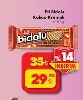 Eti Bidolu Kakao Kremalı 81 G