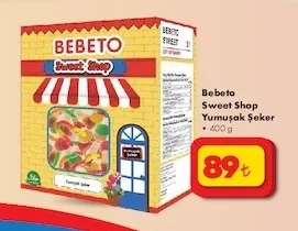 Bebeto Sweet Shop Yumuşak Şeker 400 G