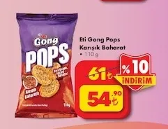 Eti Gong Pops Karışık Baharat 110 G