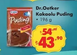 Dr.Oetker Kakaolu Puding 196 G