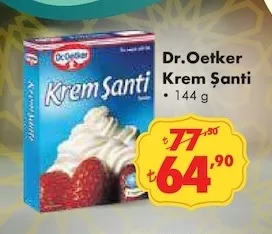 Dr.Oetker Krem Şanti 144 G