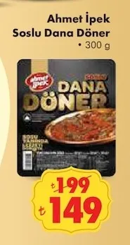 Ahmet İpek Soslu Dana Döner 300 G