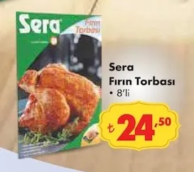 Sera Fırın Torbası 8'Li
