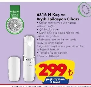 Oky 6816 N Kaş Ve Bıyık Epilasyon Cihazı
