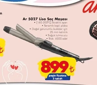 Arzum Ar 5027 Lisa Saç Maşası