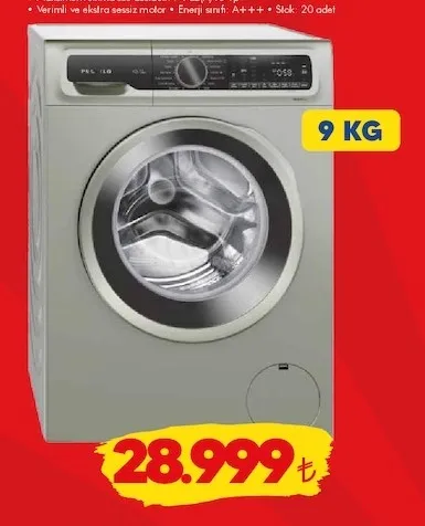 Regal 9 Kg Çamaşır Makinesi