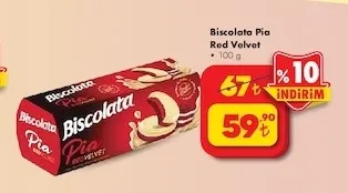 Biscolata Pia Red Velvet 100 G