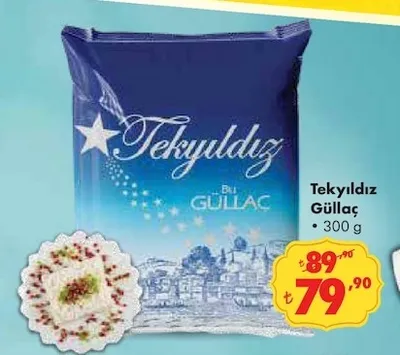 Tekyıldız Güllaç 300 G