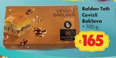 Baldan Tatlı Cevizli Baklava 500 G