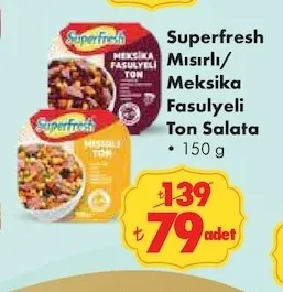 Superfresh Mısırlı/Meksika Fasulyeli Ton Salata 150 G