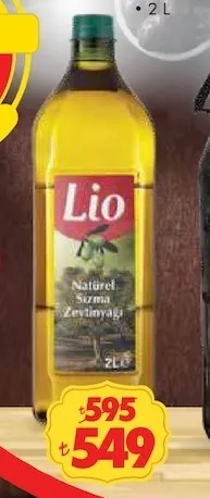 Lio Naturel Sızma Zeytinyağı 2 L