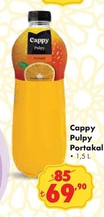 Cappy Pulpy Portakal 1,5 L