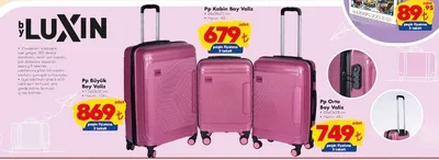 By Luxin Pp Kabin Boy Valiz