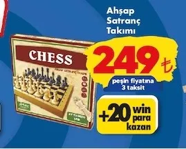 Ahşap Satranç Takımı