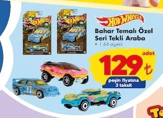 Hot Wheels Bahar Temalı Özel Seri Tekli Araba 1:64 Ölçekli