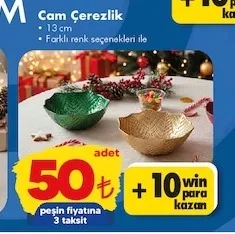 Cam Çerezlik 13 Cm