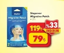 Stopover Migraine Patch 2'Li