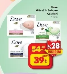Dove Güzellik Sabunu Çeşitleri 90 G