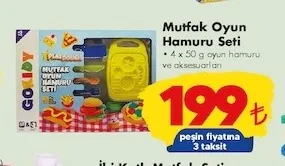 Mutfak Oyun Hamuru Seti 4 X 50 G Oyun Hamuru Ve Aksesuarları