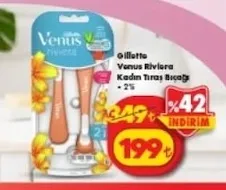 Gillette Venus Riviera Kadın Tıraş Bıçağı 2'Li