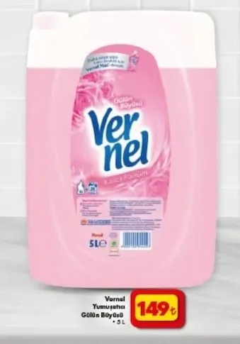 Vernel Yumuşatıcı Gülün Büyüsü 5 Lt