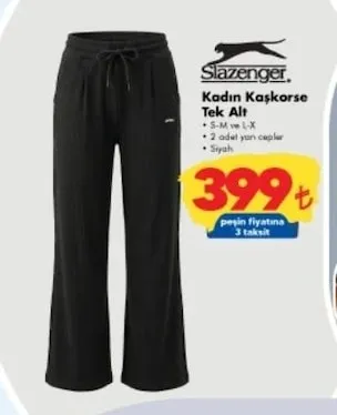 Slazenger Kadın Kaşkorse Tek Alt