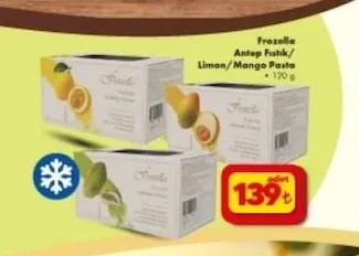 Frozella Antep Fıstık/ Limon/ Mango Pasta 120 G