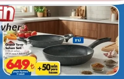 Schefer Granit Tava Sahan Seti