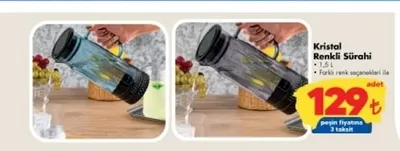 Kristal Renkli Sürahi 1.5 L