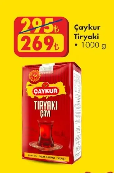 Çaykur Tiryaki Çayı 1000 G