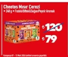 Cheetos Mısır Çerezi 240 G