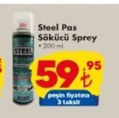 Steel Pas Sökücü Sprey 200 Ml