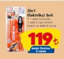 3In1 Elektrikçi Seti