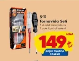5'Li Tornavida Seti