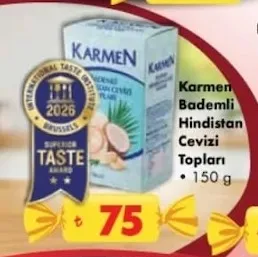 Karmen Bademli Hindistan Cevizi Topları 150 G