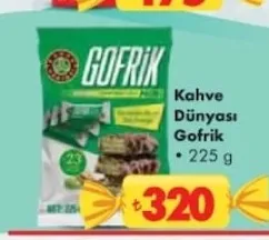Kahve Dünyası Gofrik 225 G