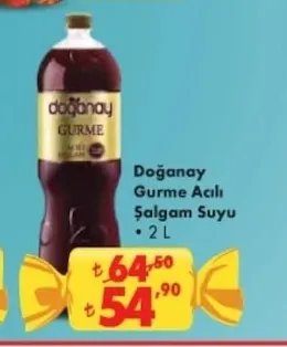 Doğanay Gurme Acılı Şalgam Suyu 2 L