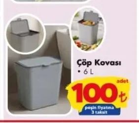 Çöp Kovası 6 L