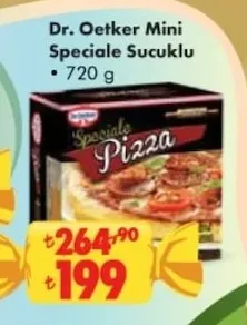 Dr. Oetker Mini Speciale Sucuklu 720 G