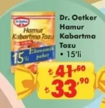 Dr. Oetker Hamur Kabartma Tozu 15'Li