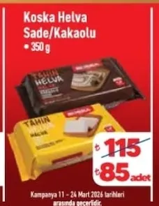 Koska Helva Sade/Kakaolu 350 G