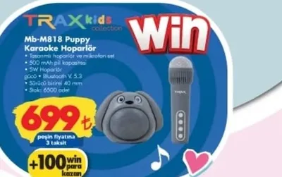 Trax Mb-M818 Puppy Karaoke Hoparlör