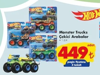 Monster Trucks Çekici Arabalar