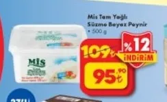 Mis Tam Yağlı Süzme Beyaz Peynir 500G