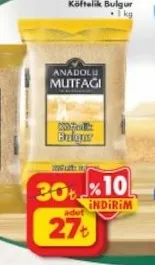 Anadolu Mutfağı Köftelik Bulgur 1 Kg