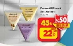 Dermokil Piramit Saç Maskesi 25 Ml